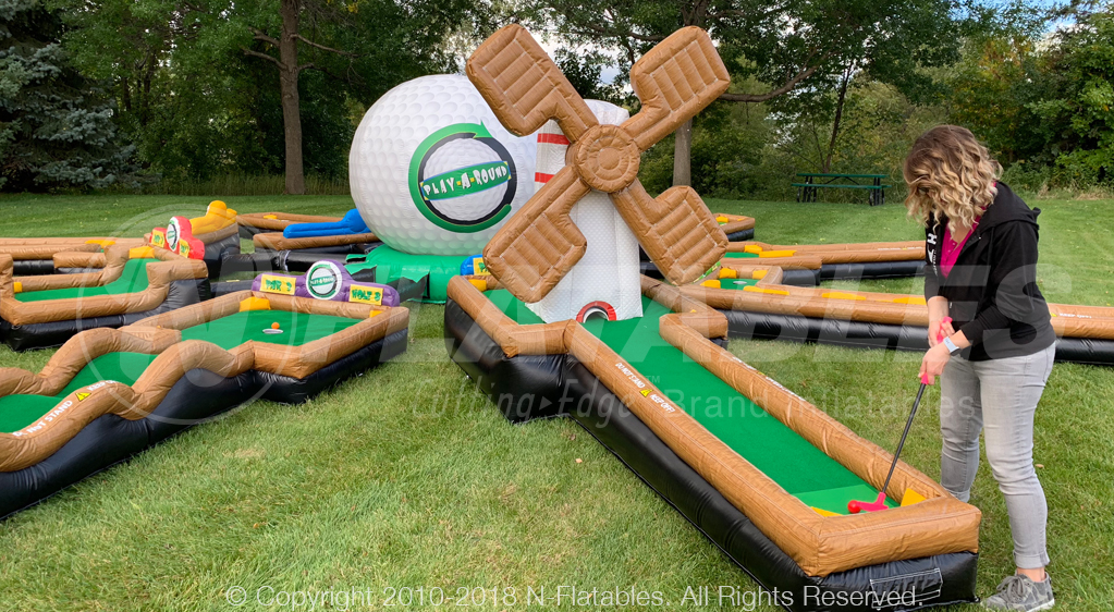 9 hole Mini Golf Putt Putt Game Virginia Beach